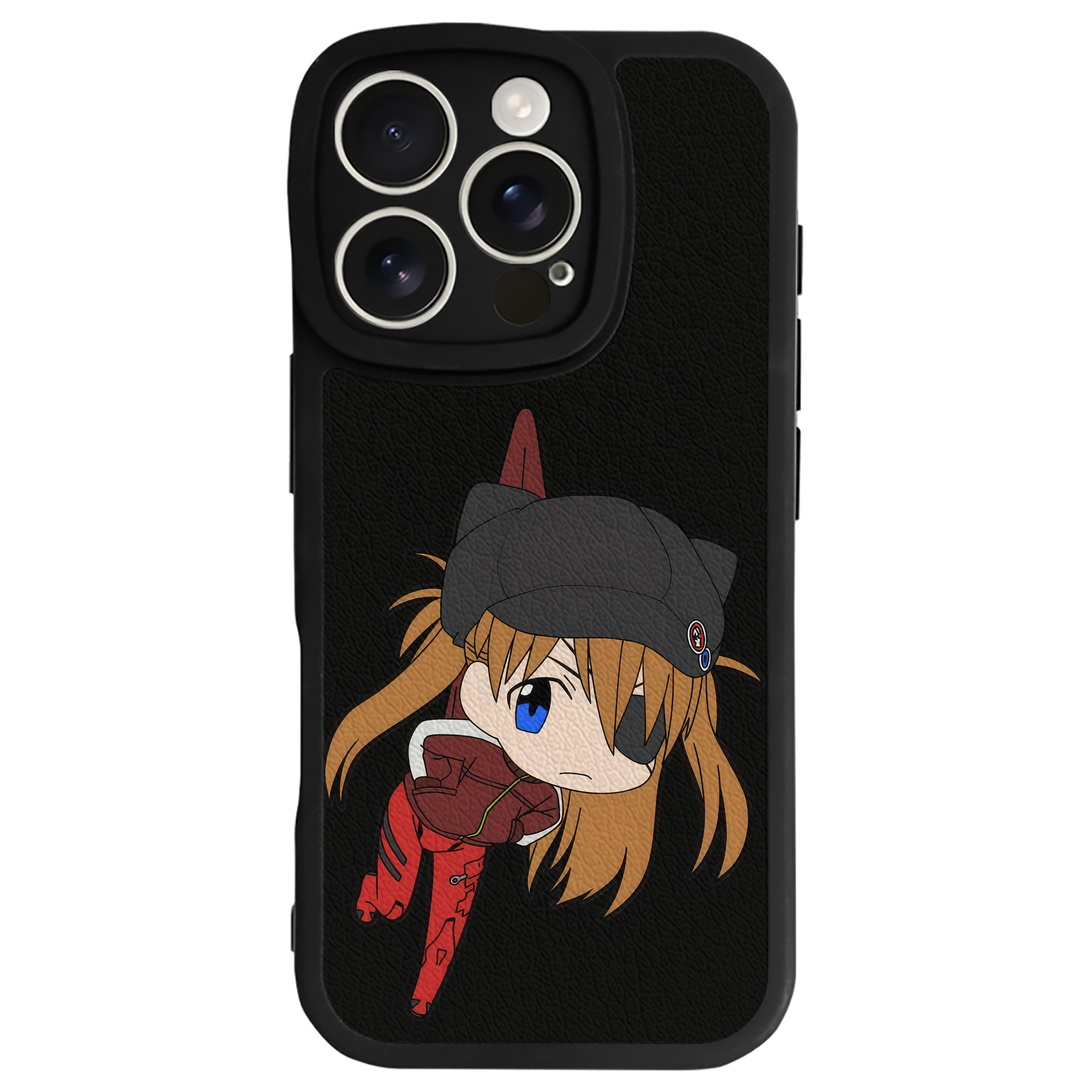 （画像用） EVA 新世紀エヴァンゲリオン 【iPhone 16シリーズ対応】シリコンスマホケース（レザー調） 材質：シリコン